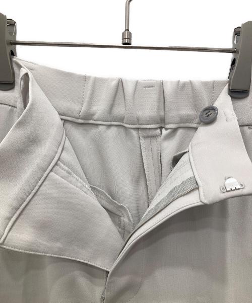 SOEJU（ソージュ）SOEJU (ソージュ) ストレッチファインタックパンツ ホワイト サイズ:Sの古着・服飾アイテム