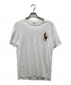 POLO RALPH LAURENポロ・ラルフローレン）の古着「ビッグポニーTシャツ」｜ホワイト