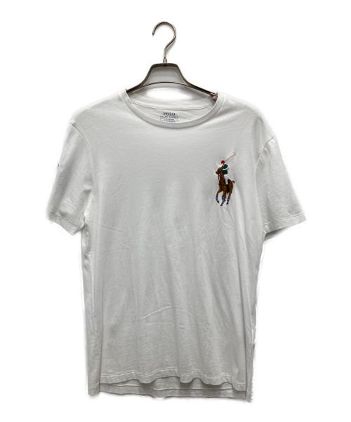 POLO RALPH LAUREN（ポロ・ラルフローレン）POLO RALPH LAUREN (ポロ・ラルフローレン) ビッグポニーTシャツ ホワイト サイズ:Lの古着・服飾アイテム