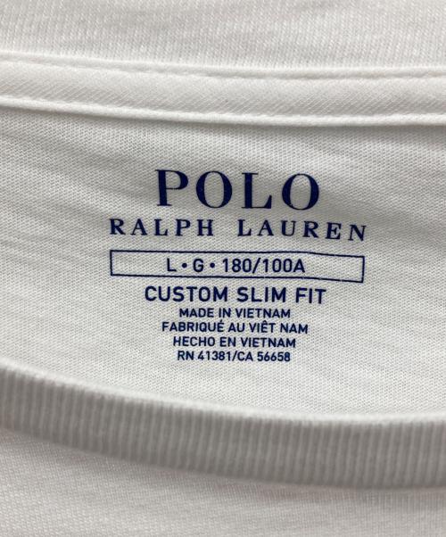 POLO RALPH LAUREN（ポロ・ラルフローレン）POLO RALPH LAUREN (ポロ・ラルフローレン) ビッグポニーTシャツ ホワイト サイズ:Lの古着・服飾アイテム