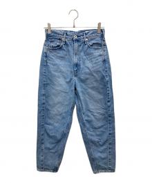 upper hights（アッパーハイツ）の古着「THE MISS ANKLE/テーパードデニムパンツ」｜ブルー