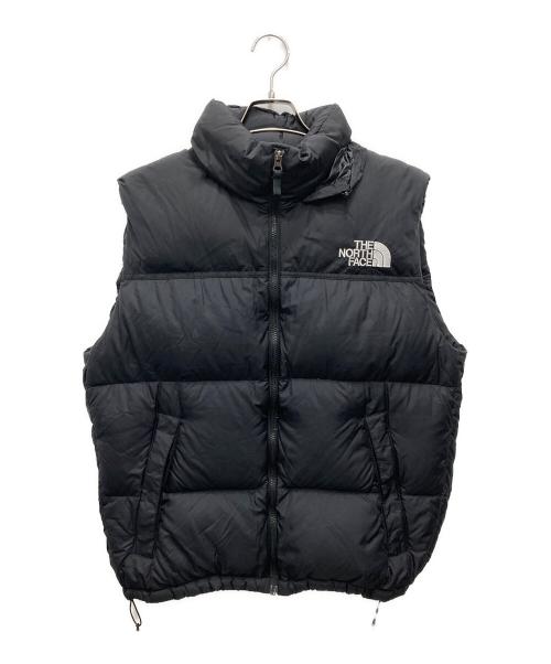 THE NORTH FACE（ザ ノース フェイス）THE NORTH FACE (ザ ノース フェイス) ヌプシダウンベスト ブラック サイズ:Lの古着・服飾アイテム