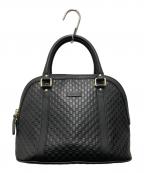 GUCCIグッチ）の古着「マイクログッチシマ 2wayバッグ」｜ブラック