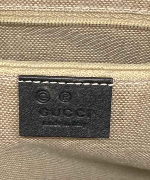 GUCCI（グッチ）GUCCI (グッチ) マイクログッチシマ 2wayバッグ ブラックの古着・服飾アイテム