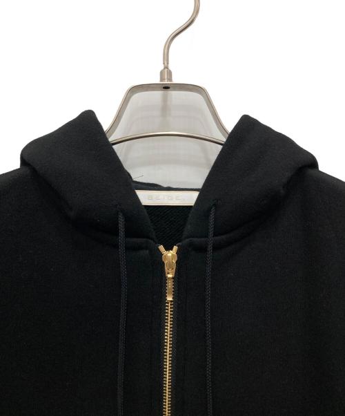 BEIGE（ベイジ）BEIGE (ベイジ) LOOP BACK / オーバサイズコットンパーカー ブラック サイズ:Fの古着・服飾アイテム