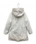 23区 (ニジュウサンク) ミリタリーフーデッドダウンコート ホワイト サイズ:38：12000円