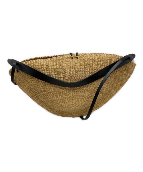 INES BRESSAND（イネスブレッサンド）INES BRESSAND (イネスブレッサンド) WALNUT バスケットバッグ/ウォルナット バスケットバッグ ベージュの古着・服飾アイテム