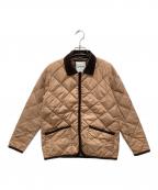TAIONタイオン）の古着「CITY LINE キルティングジャケット」｜ブラウン