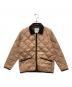 TAION（タイオン）の古着「CITY LINE キルティングジャケット」｜ブラウン