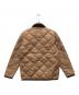 TAION (タイオン) CITY LINE キルティングジャケット ブラウン サイズ:Ｍ：6000円