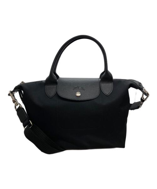 LONGCHAMP（ロンシャン）LONGCHAMP (ロンシャン) ル プリアージュ エナジー S トップハンドルバッグ ブラックの古着・服飾アイテム