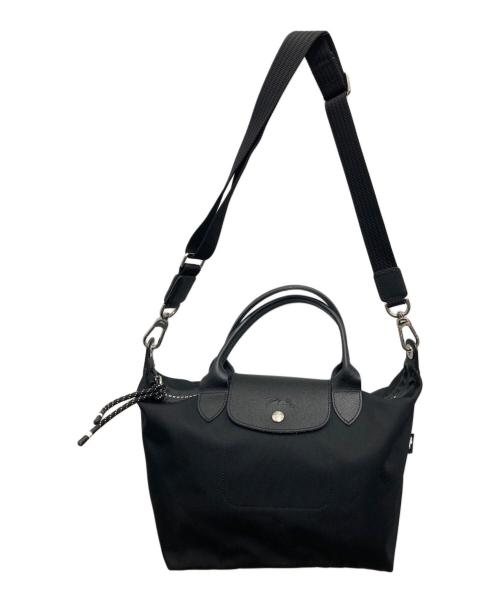 LONGCHAMP（ロンシャン）LONGCHAMP (ロンシャン) ル プリアージュ エナジー S トップハンドルバッグ ブラックの古着・服飾アイテム