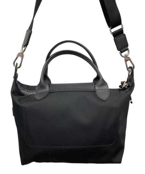LONGCHAMP（ロンシャン）LONGCHAMP (ロンシャン) ル プリアージュ エナジー S トップハンドルバッグ ブラックの古着・服飾アイテム