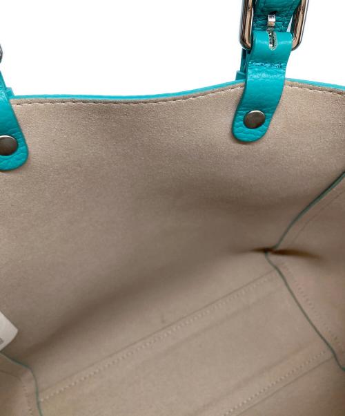 RIEMPIRE（リエンピーレ）RIEMPIRE (リエンピーレ) ALIDA MINI ソフトレザートート/アリダ ミニ　ソフトレザートート グリーンの古着・服飾アイテム