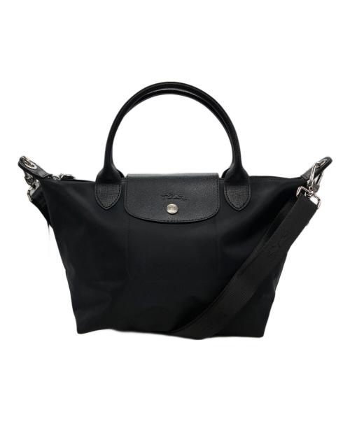 LONGCHAMP（ロンシャン）LONGCHAMP (ロンシャン) ル プリアージュ エナジー S トップハンドルバッグ ブラックの古着・服飾アイテム