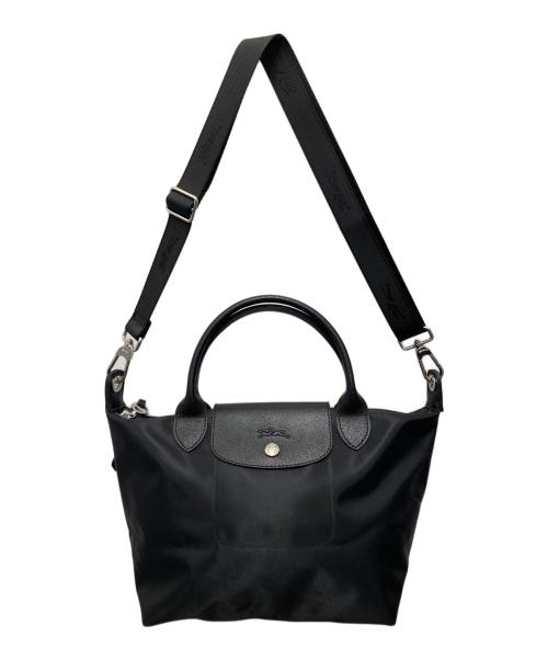 LONGCHAMP（ロンシャン）LONGCHAMP (ロンシャン) ル プリアージュ エナジー S トップハンドルバッグ ブラックの古着・服飾アイテム