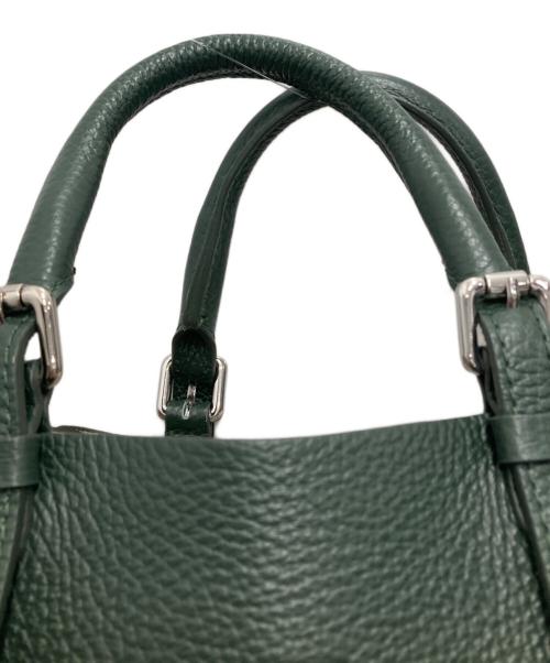 RIEMPIRE（リエンピーレ）RIEMPIRE (リエンピーレ) ALIDA TALL 2wayソフトレザー縦型ショルダーバッグ オリーブの古着・服飾アイテム