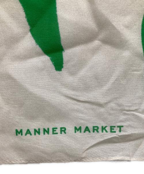MANNER MARKET（マナーマーケット）MANNER MARKET (マナーマーケット) 大判スカーフ グリーン 未使用品の古着・服飾アイテム