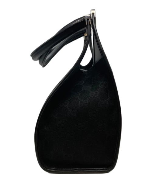 GUCCI（グッチ）GUCCI (グッチ) GGキャンバスジャッキーショルダーバッグ ブラックの古着・服飾アイテム