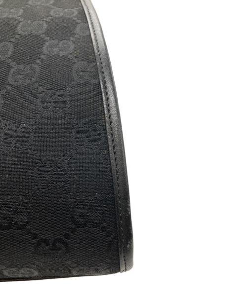 GUCCI（グッチ）GUCCI (グッチ) GGキャンバスジャッキーショルダーバッグ ブラックの古着・服飾アイテム