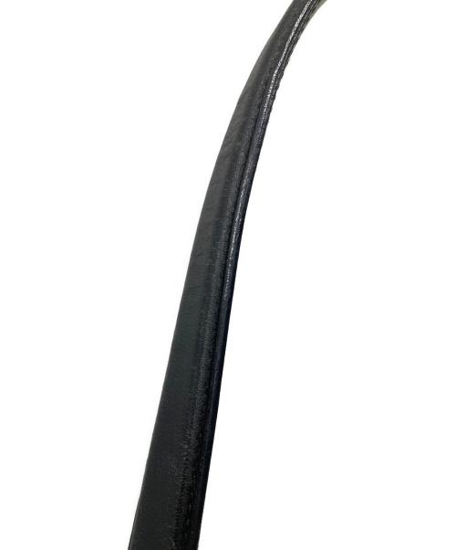 GUCCI（グッチ）GUCCI (グッチ) GGキャンバスワンショルダーバッグ ブラック×ベージュの古着・服飾アイテム