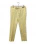 PT01（ピーティーゼロウーノ）の古着「スラックス」｜イエロー