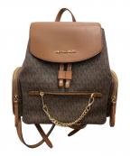 MICHAEL KORSマイケル・コース）の古着「JET SET ITEM チェーン バックパック ミディアム」｜ブラウン