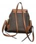 MICHAEL KORS (マイケル・コース) JET SET ITEM チェーン バックパック ミディアム ブラウン：14000円