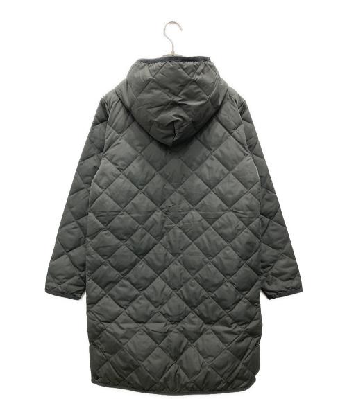 TAION（タイオン）TAION (タイオン) キルティングダウンコート グレー サイズ:Mの古着・服飾アイテム