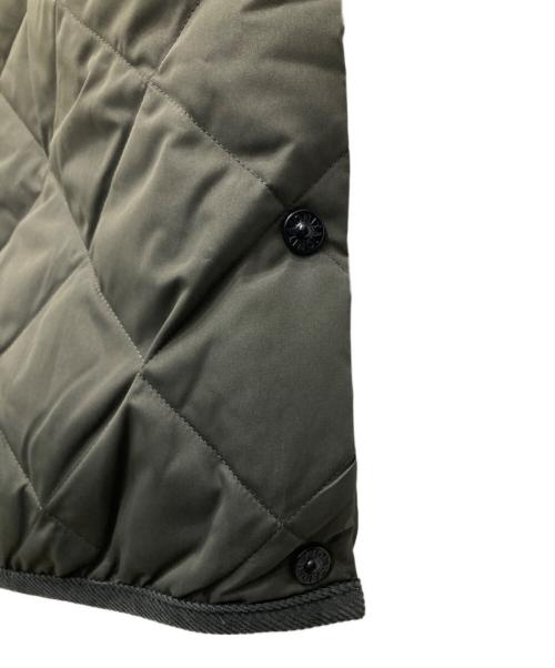 TAION（タイオン）TAION (タイオン) キルティングダウンコート グレー サイズ:Mの古着・服飾アイテム