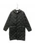 TAION（タイオン）の古着「キルティングダウンコート」｜グレー
