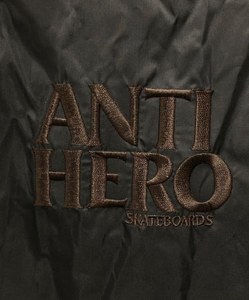 ANTIHERO（アンタイヒーロー）ANTIHERO (アンタイヒーロー) ナイロンジャケット ブラック サイズ:Ｌの古着・服飾アイテム