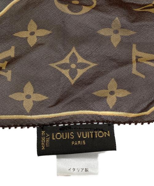 LOUIS VUITTON（ルイ ヴィトン）LOUIS VUITTON (ルイ ヴィトン) エシャルプ・モノグラム レオパード ベージュの古着・服飾アイテム