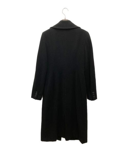 DOLCE & GABBANA（ドルチェ＆ガッバーナ）DOLCE & GABBANA (ドルチェ＆ガッバーナ) ウールコート ブラック サイズ:42の古着・服飾アイテム