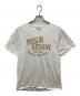 MAISON KITSUNE（メゾンキツネ）の古着「パレロワイヤル ロゴTシャツ」｜ホワイト