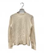 Curensologyカレンソロジー）の古着「コットンチュールブラウス プルオーバー カットソー」｜アイボリー