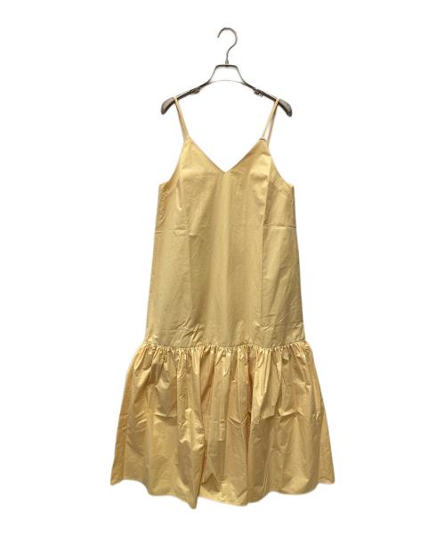 MACPHEE（マカフィー）MACPHEE (マカフィー) キャミソールワンピース イエロー サイズ:36 未使用品の古着・服飾アイテム