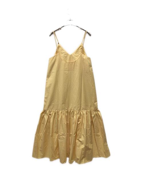MACPHEE（マカフィー）MACPHEE (マカフィー) キャミソールワンピース イエロー サイズ:36 未使用品の古着・服飾アイテム