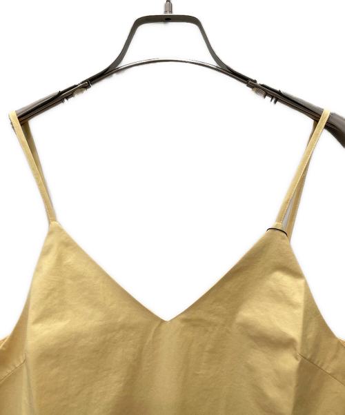 MACPHEE（マカフィー）MACPHEE (マカフィー) キャミソールワンピース イエロー サイズ:36 未使用品の古着・服飾アイテム