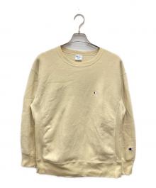 Champion（チャンピオン）の古着「リバースウィーブスウェット」｜イエロー