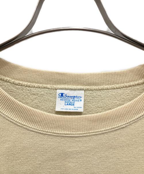 Champion（チャンピオン）Champion (チャンピオン) リバースウィーブスウェット イエロー サイズ:Lの古着・服飾アイテム