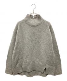 SHIPS（シップス）の古着「ウール カシミヤ ハイネック プルオーバー」｜グレー