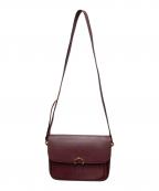 Cartierカルティエ）の古着「ショルダーバッグ」｜ボルドー