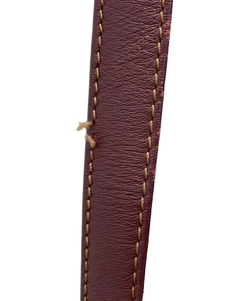Cartier（カルティエ）Cartier (カルティエ) ショルダーバッグ ボルドーの古着・服飾アイテム