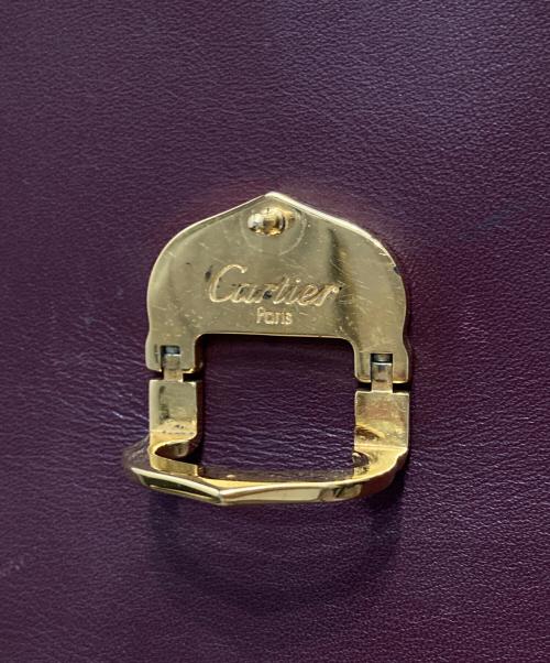 Cartier（カルティエ）Cartier (カルティエ) ショルダーバッグ ボルドーの古着・服飾アイテム