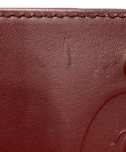 Cartier（カルティエ）Cartier (カルティエ) ショルダーバッグ ボルドーの古着・服飾アイテム