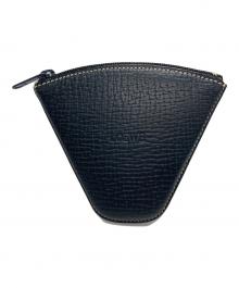 LOEWE（ロエベ）の古着「レザーコインケース」｜ネイビー