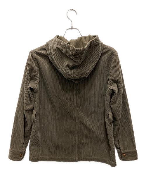 Wrangler（ラングラー）Wrangler (ラングラー) Ron Herman (ロンハーマン) コーデュロイフーデッドジャケット ブラウン サイズ:XSの古着・服飾アイテム