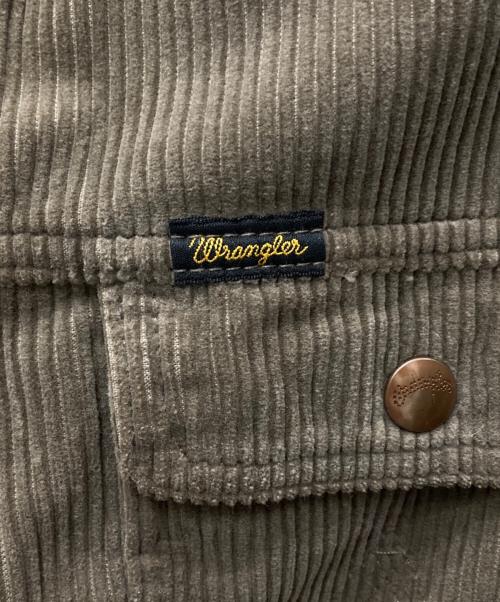 Wrangler（ラングラー）Wrangler (ラングラー) Ron Herman (ロンハーマン) コーデュロイフーデッドジャケット ブラウン サイズ:XSの古着・服飾アイテム