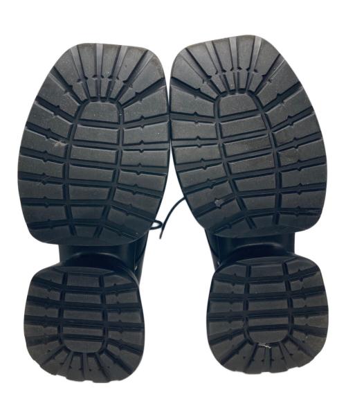 GRANCY（グランシー）GRANCY (グランシー) Metal Plate Leather Shoes/メタルプレート レザー シューズ ブラック サイズ:サイズ記載なし（実寸ご確認ください）の古着・服飾アイテム